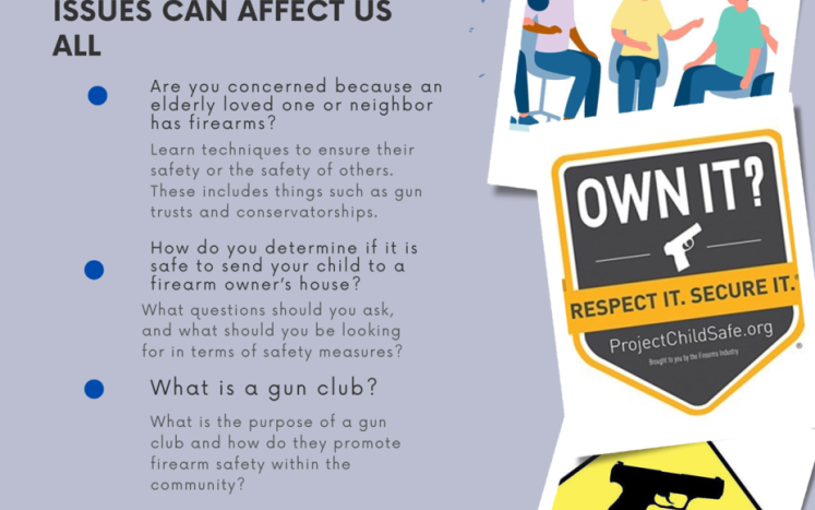 Firearm Safety flyer